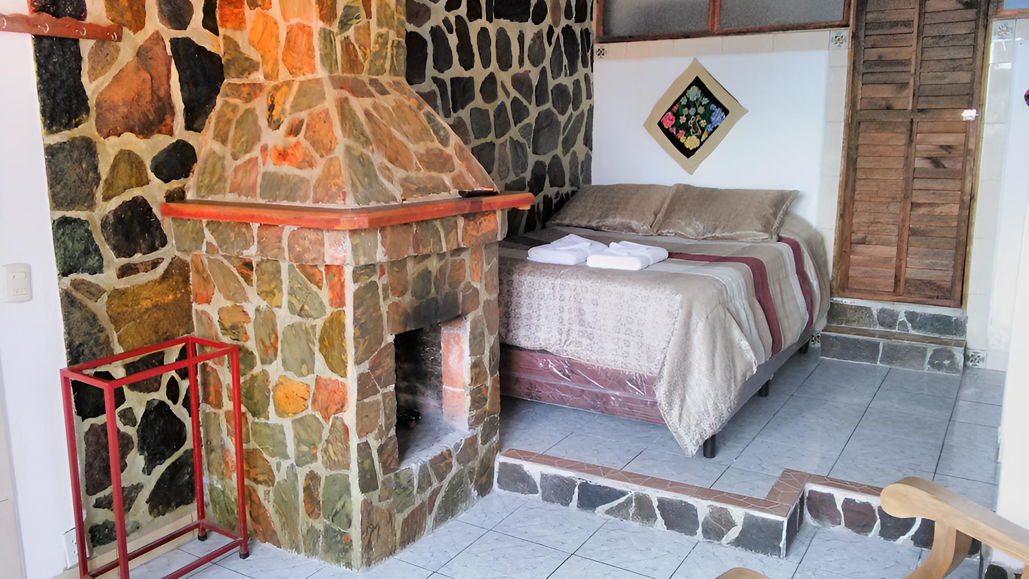 Double Room, Fireplace, Lake View photo 2
