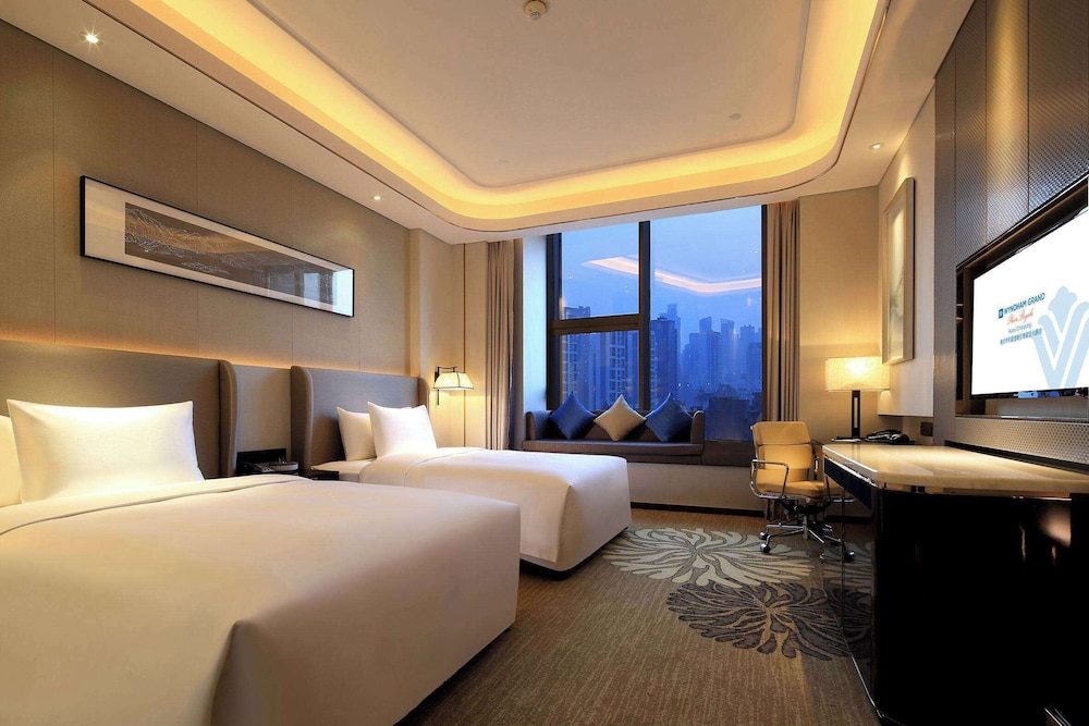 Deluxe Room, 2 Double Beds, Smoking photo 2
