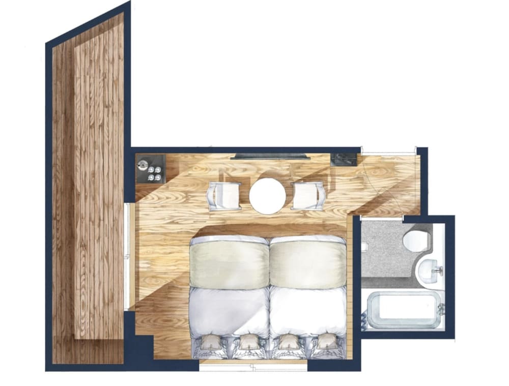 Apartment, 2 Double Beds, Non Smoking photo 2