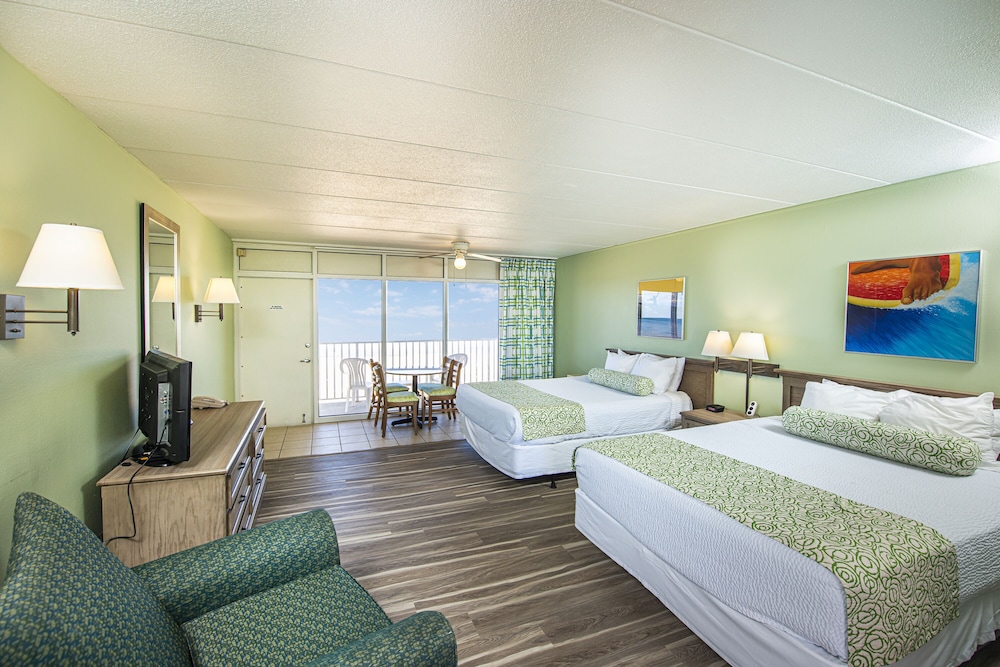 Standard Room, 2 Double Beds, Kitchenette, Ocean View - Photo 5