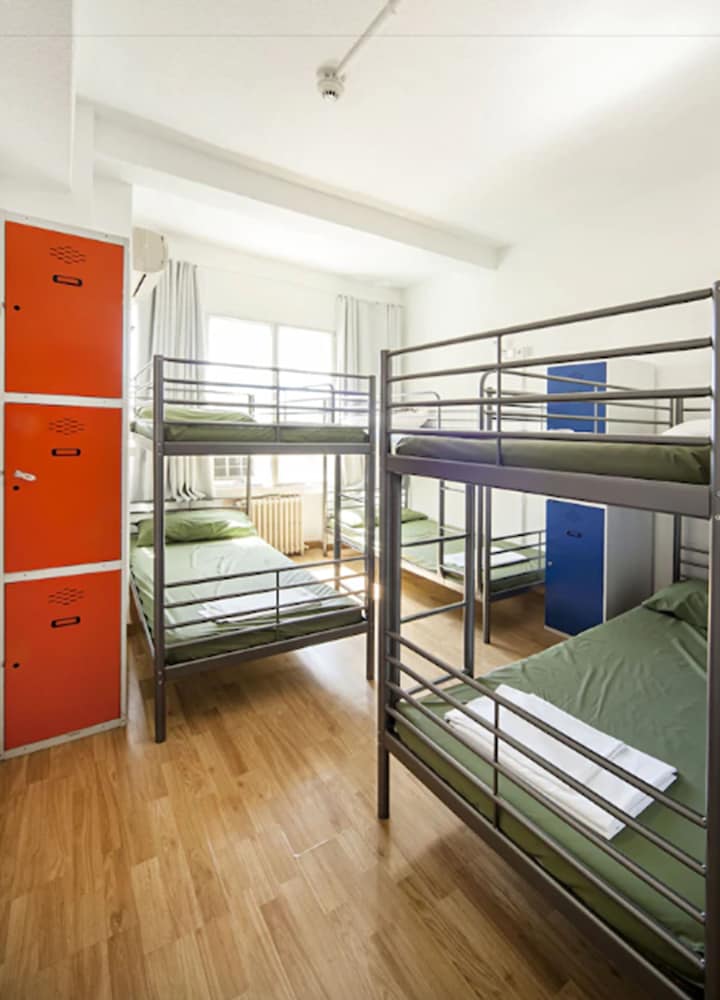 Habitación compartida, Habitación mixta, Baño privado (1 cama en habitación con 10 camas)