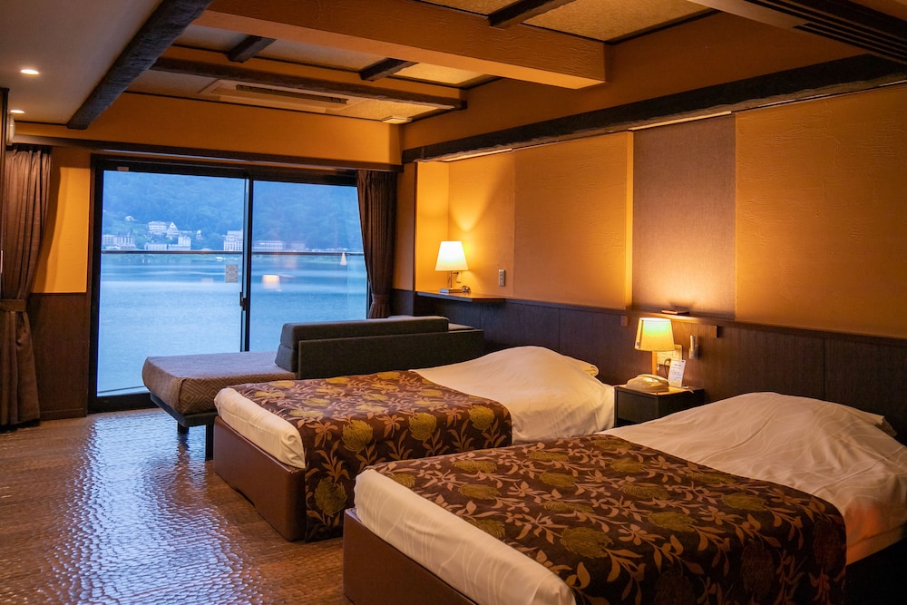 Japanese Western Room with Open Air Bath, Non Smoking, Lake View (East Build.) - Photo 1
