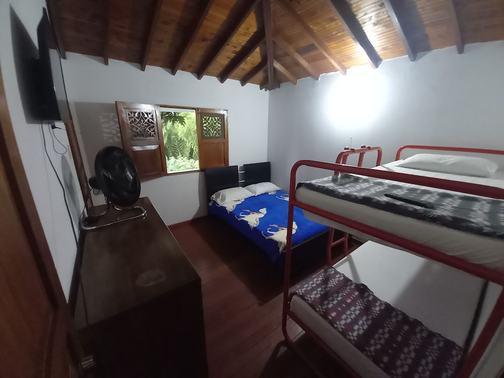 Basic Quadruple Room, Garden View
