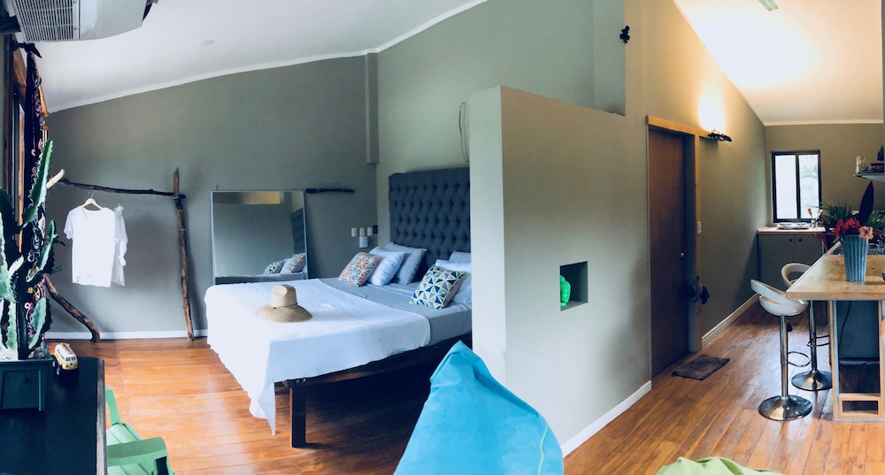 Loft, Mehrere Betten, Kochnische