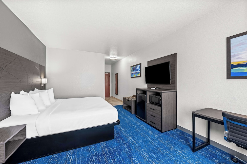 Standard Room, 1 King Bed, Non Smoking, Refrigerator & Microwave photo 3