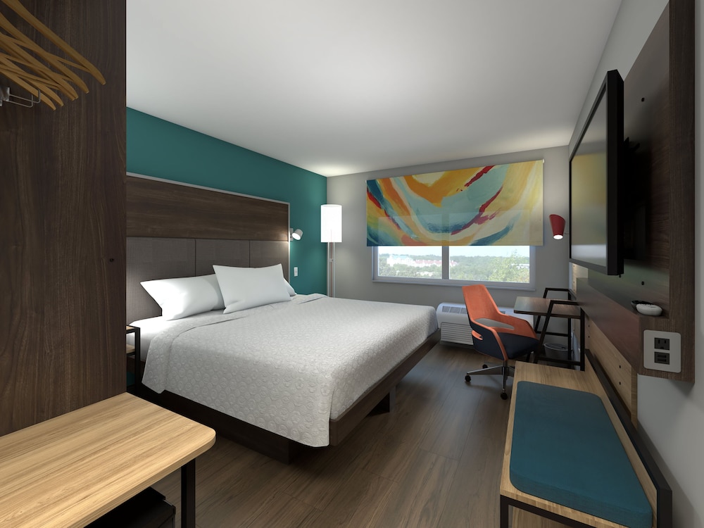 Room, 1 King Bed, Accessible (Roll-In Shower, Mobility & Hearing) - Photo 1