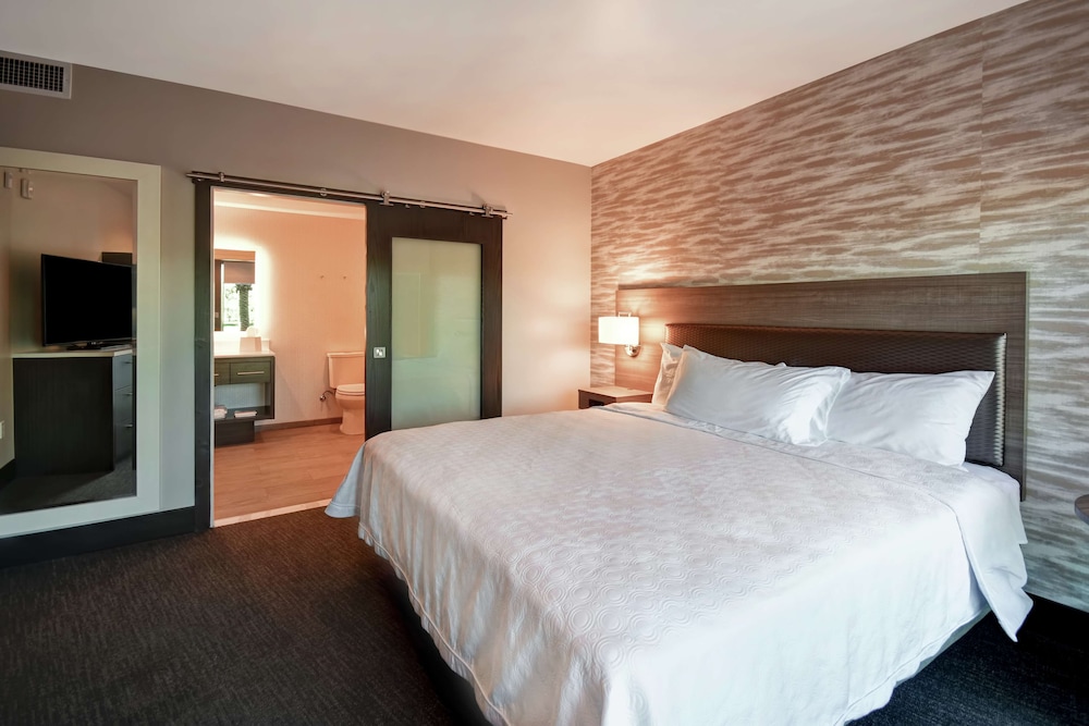 Suite, 1 King Bed, Accessible (Mobility & Hearing, Roll-in Shower)