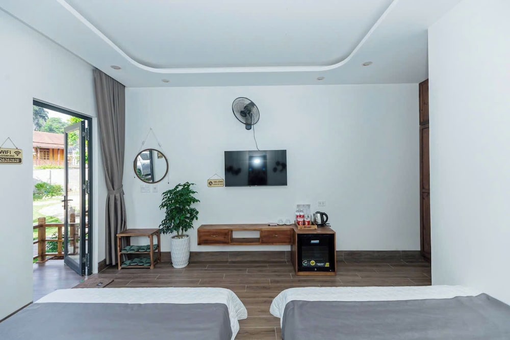 Superior Quadruple Room, Garden View