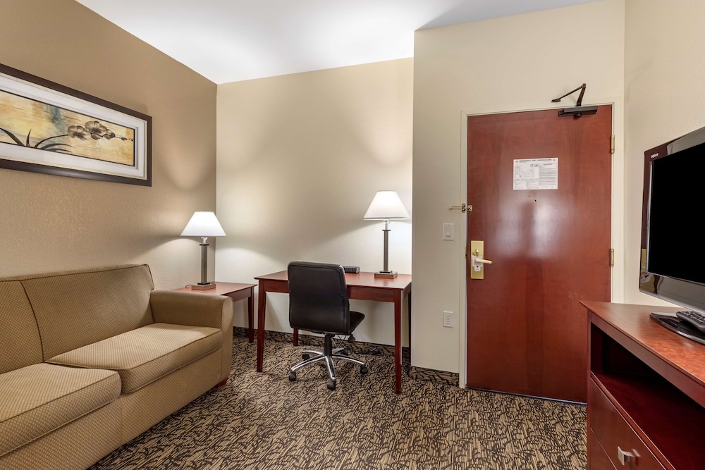 Suite, 1 King Bed, Non Smoking, Refrigerator & Microwave - Photo 3