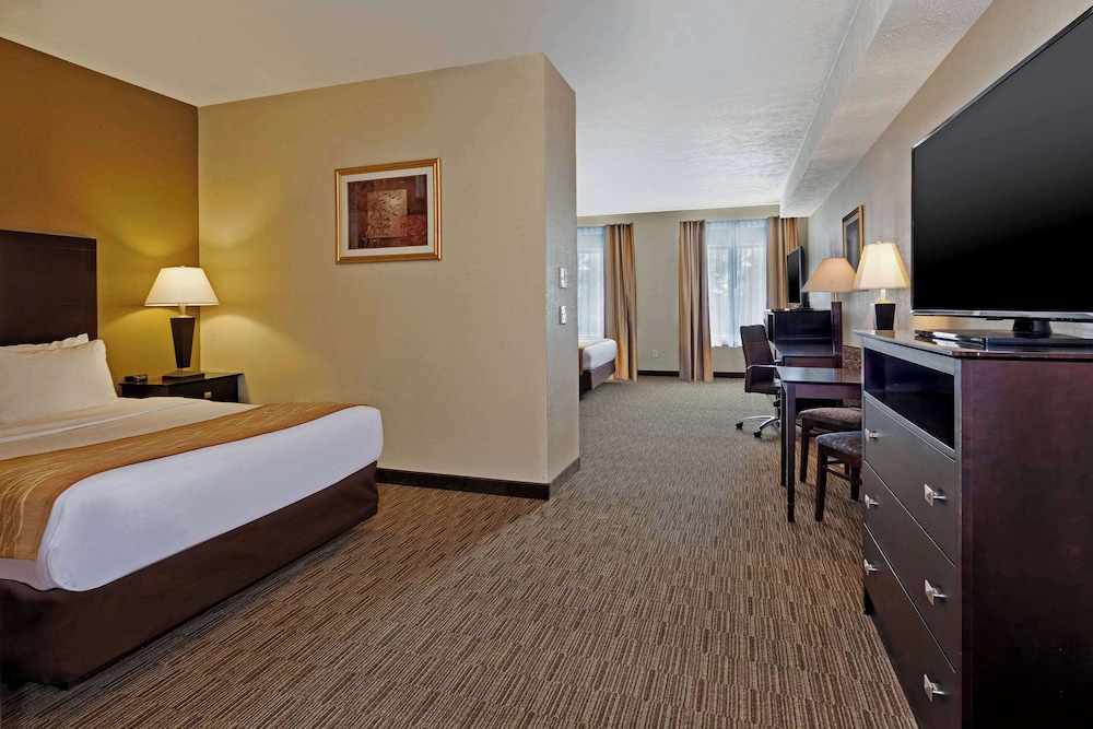 Room, Multiple Beds, Non Smoking, Refrigerator & Microwave photo 2