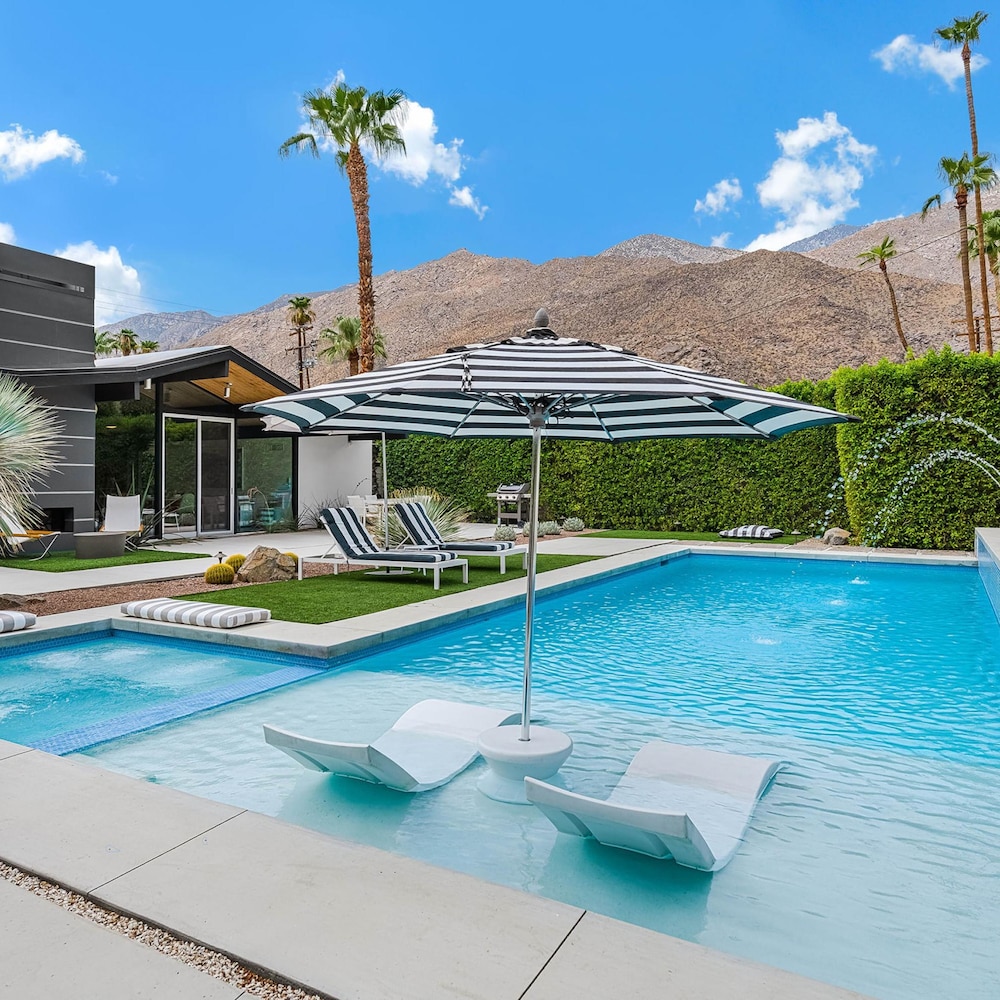 5 Palms Desert Eichler - Mid-century Modern w Pool, Billede 14