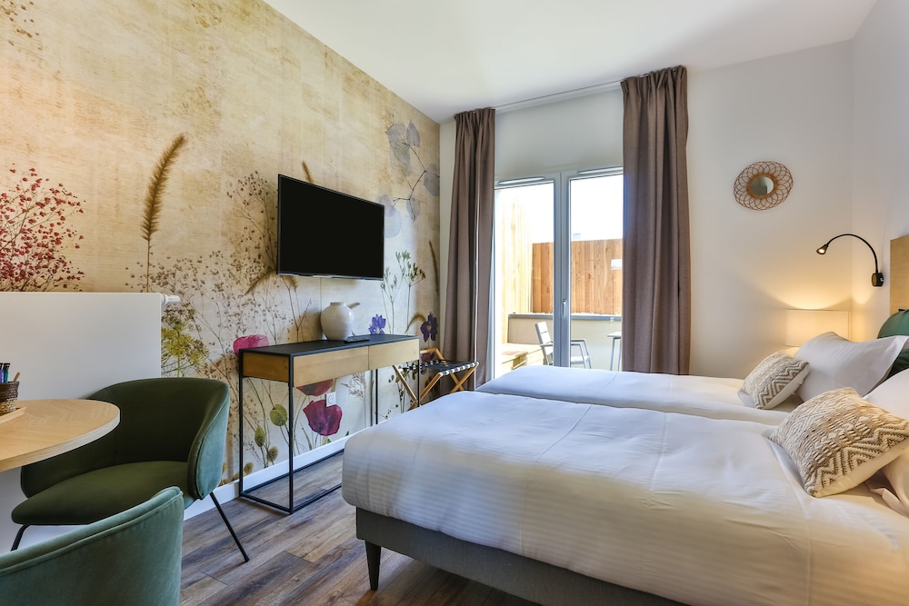 Twin Room, Courtyard View (sans balcon) - Photo 2