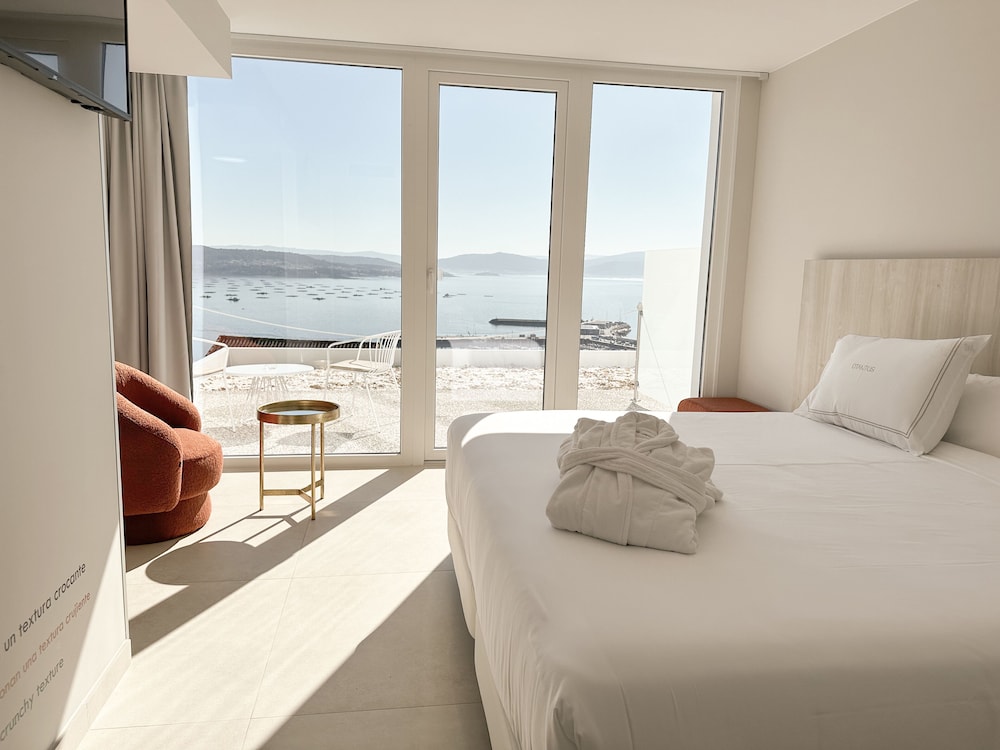 Habitación Junior, 1 cama king, terraza, vista al mar