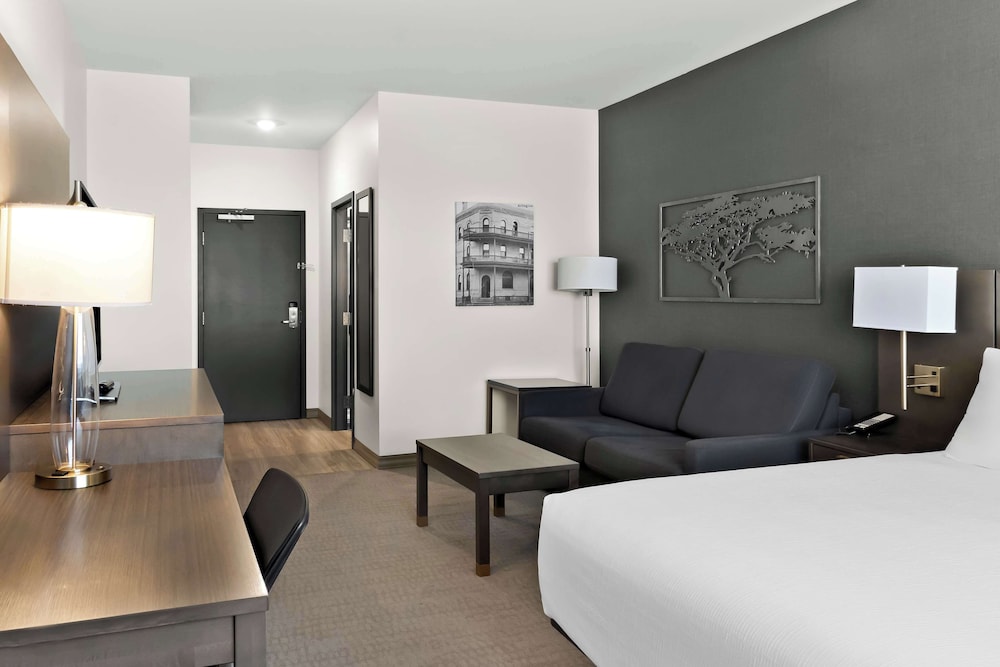 Suite, 1 King Bed, Refrigerator & Microwave (Shower Only;with Sofabed) - Photo 4