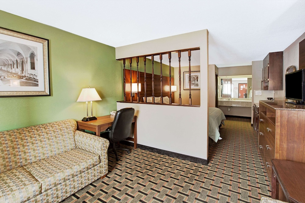 Suite, 1 King Bed with Sofa bed, Non Smoking, Refrigerator & Microwave - Photo 1
