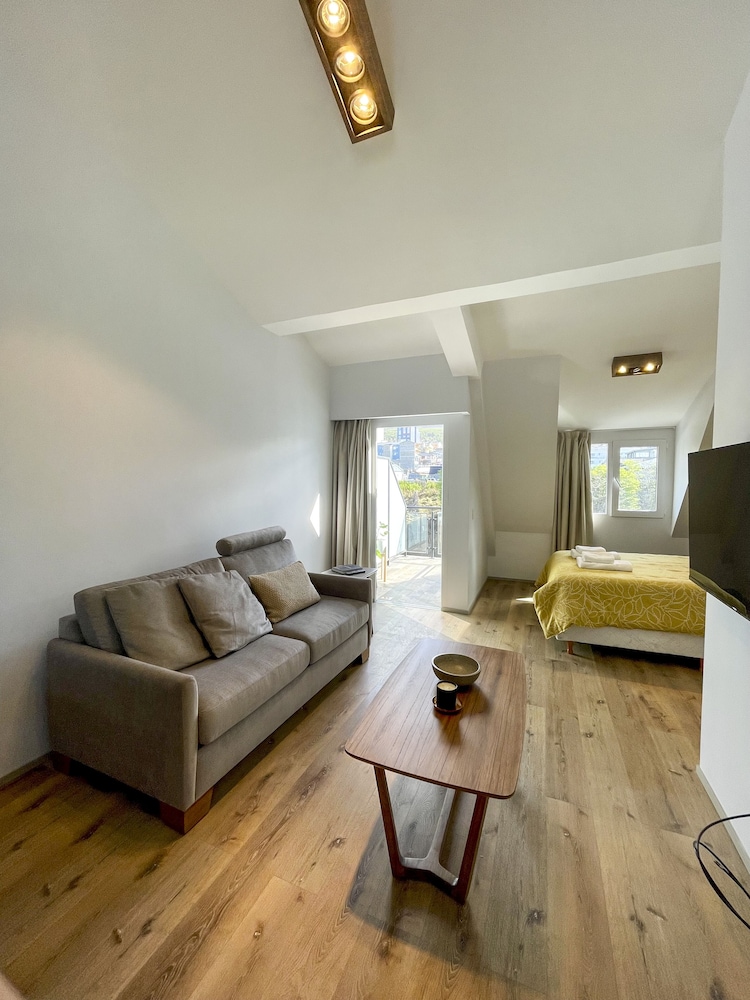 Studio, 1 Queen Bed with Sofa bed (5B)