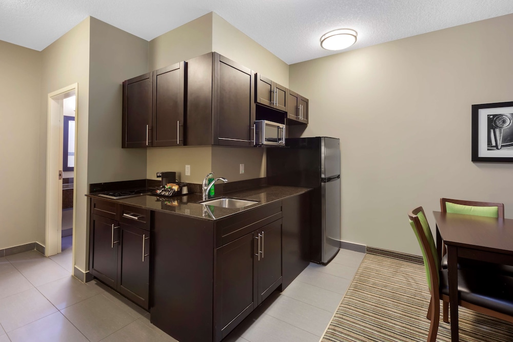 Suite, 1 King Bed, Non Smoking, Refrigerator & Microwave (with Sofabed) photo 3