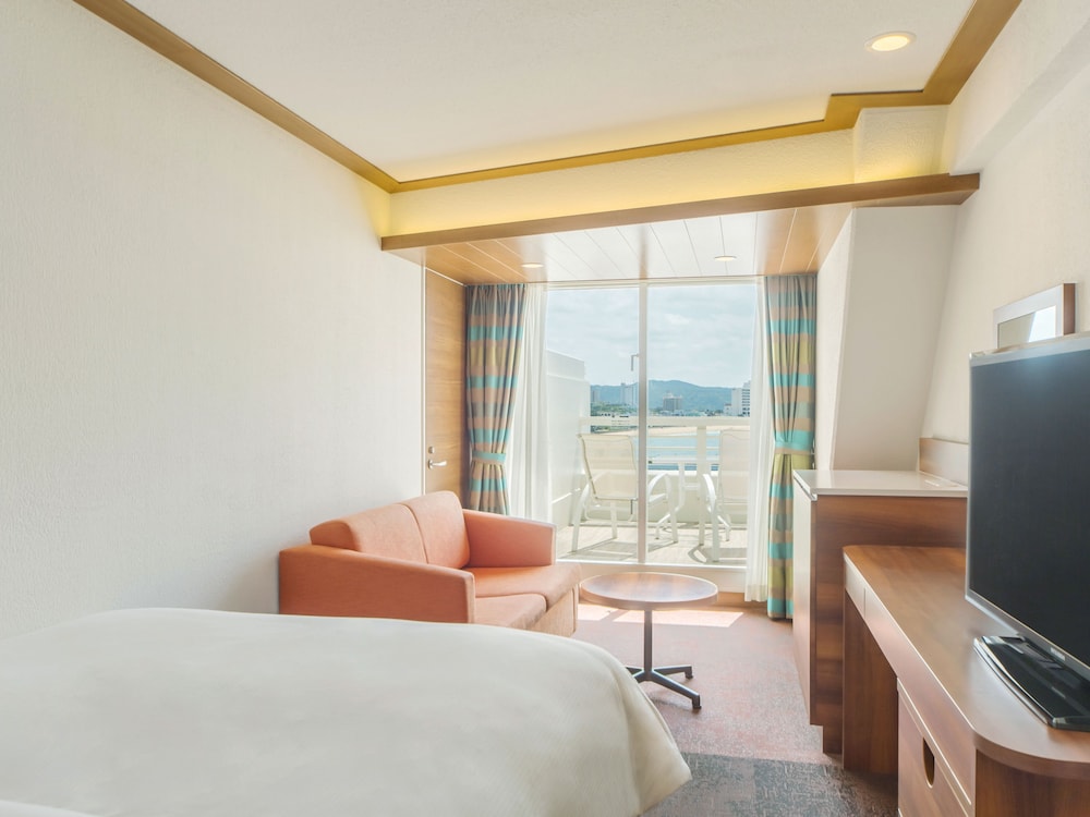 Double Room Ocean View 1 Double & 1bed (Main Tower) Pkg - Photo 2