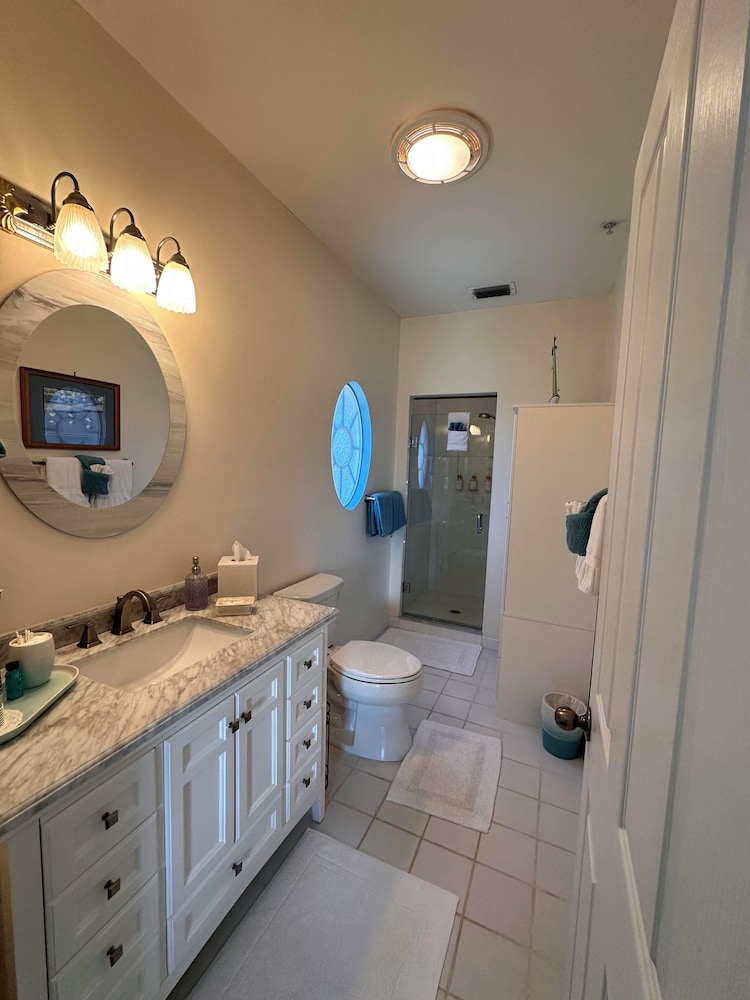 Balcony with Ocean view, 1 King bed, Shower photo 2
