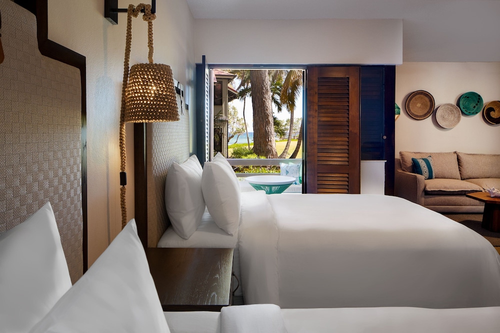 Junior Suite, 2 Double Beds, Ocean View (Kitchenette)