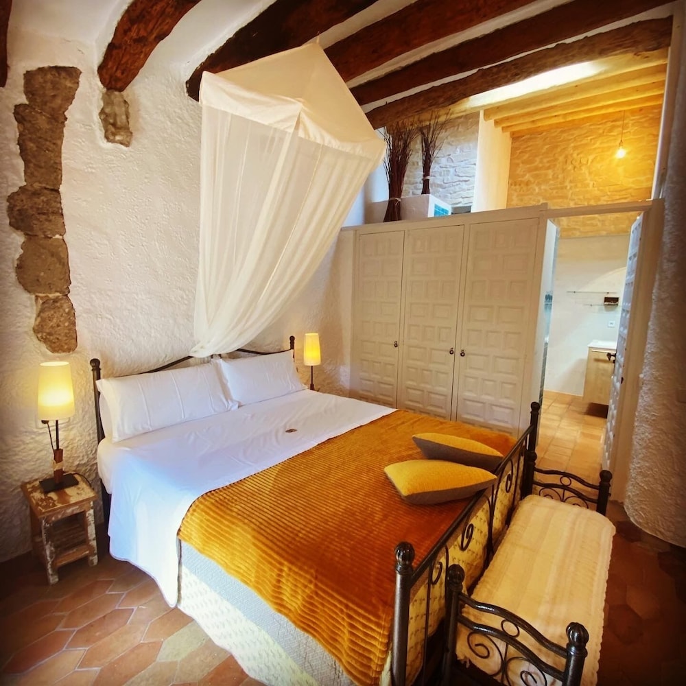 Habitación Doble Romántica, 1 Cama Queen, Terraza, Vista al Valle
