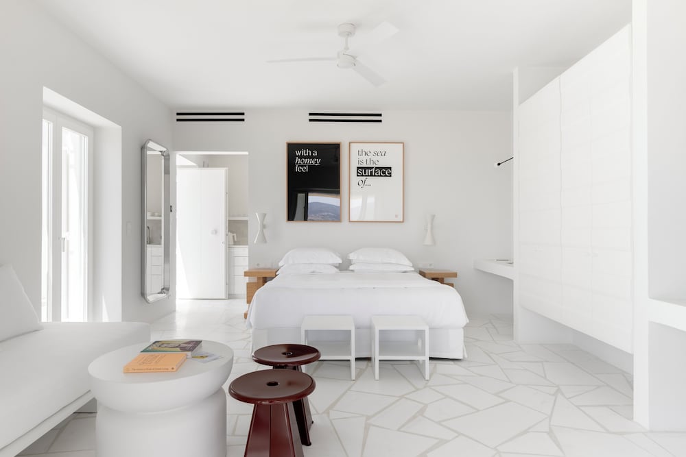 White Suite with Sea View