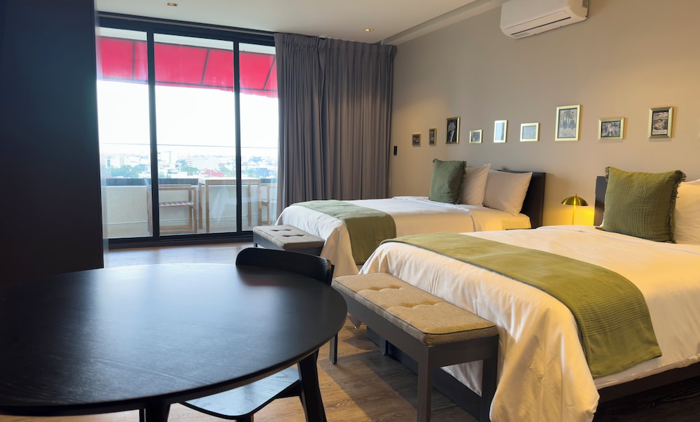 Junior Double Room, 2 Double Beds, Terrace photo 1