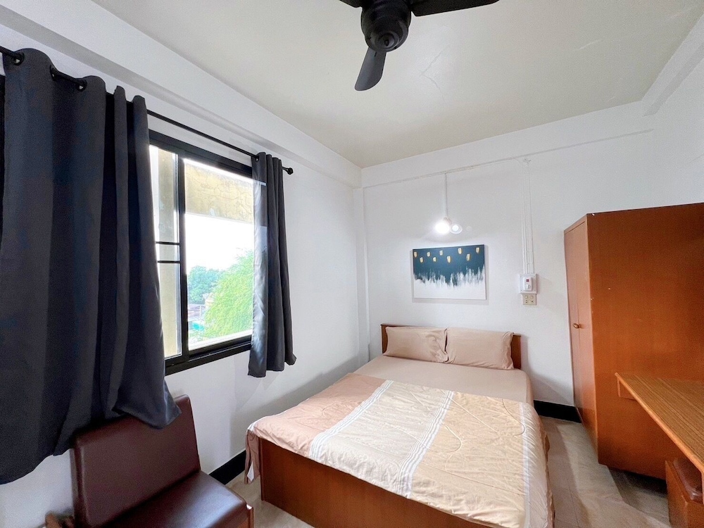 One Bed with Electric Fan