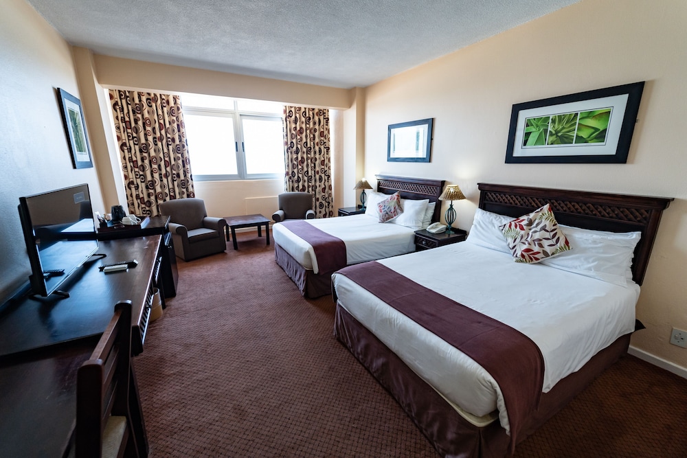 Superior Double Room, 2 Double Beds, Refrigerator, Sea View photo 1