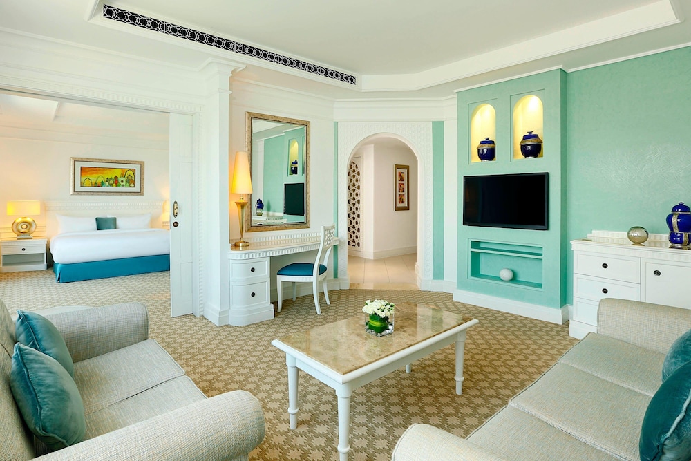 Tower Family Suite - Spacious 1-Bedroom with Partial Sea View and Private Beach Access