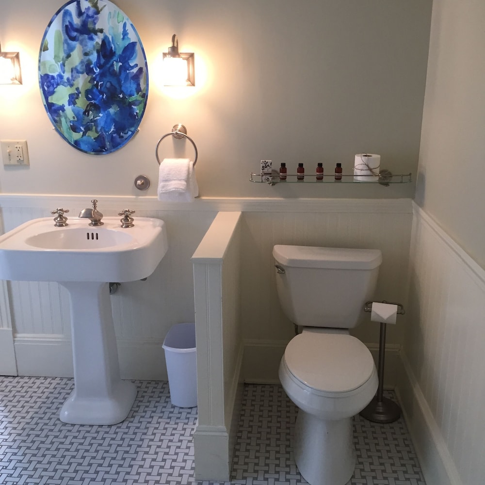 Theodore Roosevelt Suite, 1 Queen Bed, Deep soaking tub, Propane fireplace, Library access photo 2