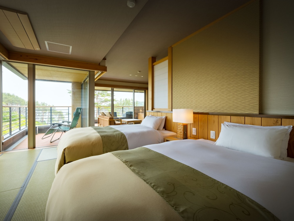 Japanese Western Style Room with Private Open-air Bath for 2 Guests, 3F