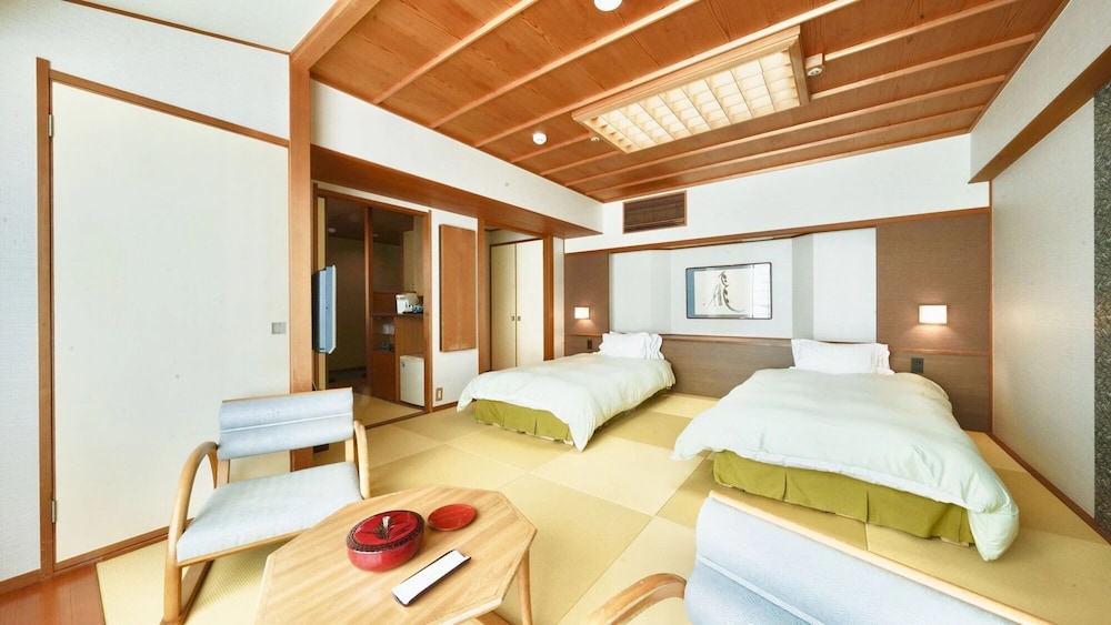 (Aoi Kan) Sea View Japanese-style Twin-Bed room with antechamber, Non Smoking photo 2
