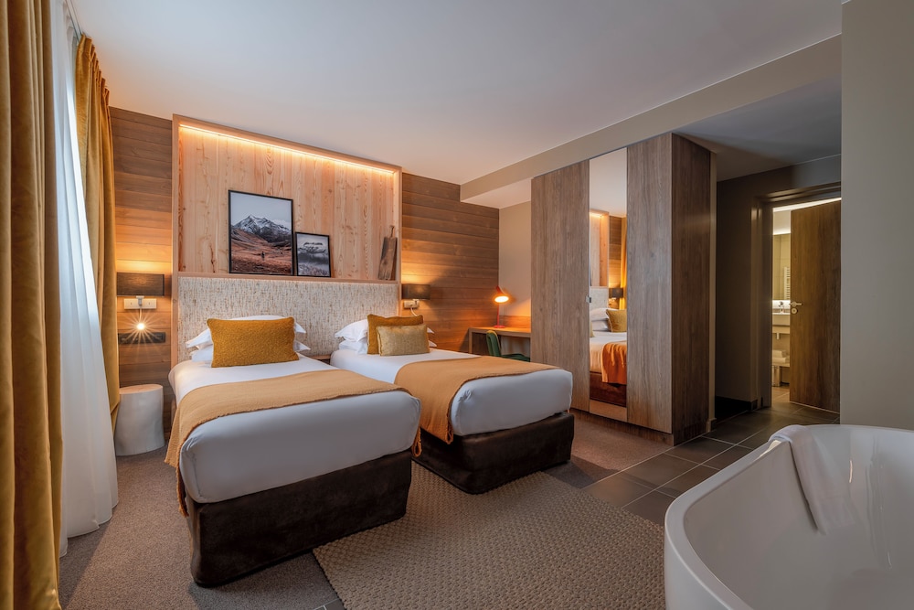 Suite Signature, 3 chambres, bain à remous, vue montagne