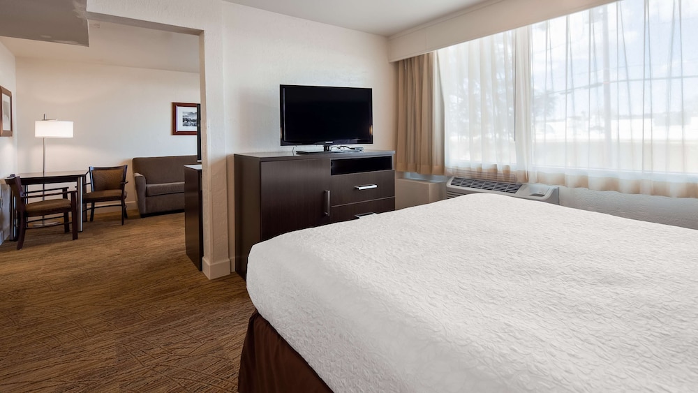Suite, 1 King Bed, Non Smoking, Refrigerator & Microwave - Photo 5