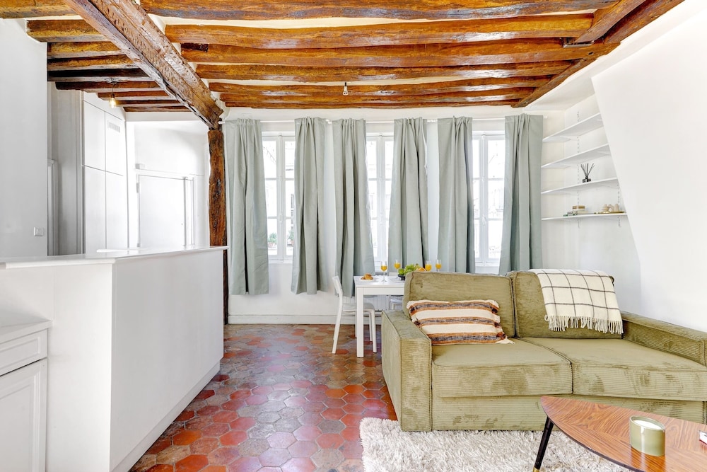 City Apartment, 1 Double Bed with Sofa bed, Non Smoking, Courtyard View