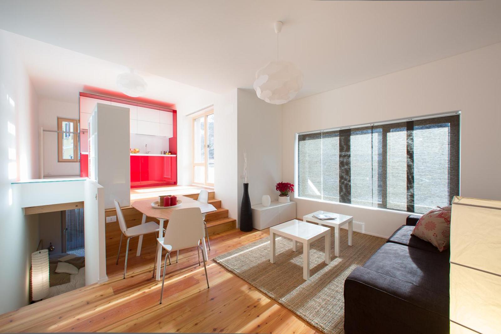 One-Bedroom Apartment with Balcony