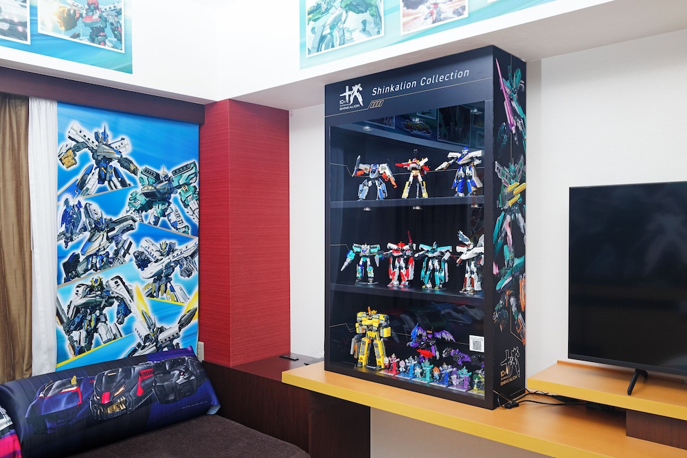 Shinkansen Robot SHINKALION Japanese Anime collaboration room (3 adults,1 bed for age 7+)Non Smoking