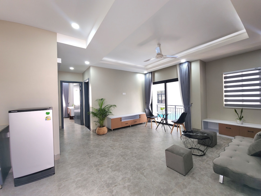 Family Room, Balcony, Pool View