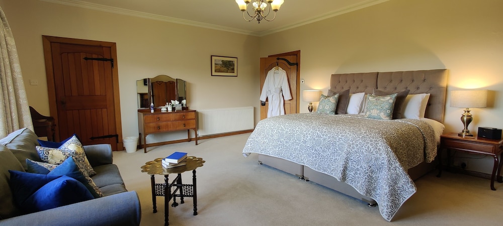Superior Double or Twin Room, Private Bathroom, Sea View (Embercombe)
