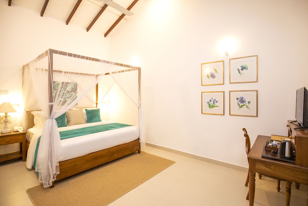 Standard Double Room, 1 King Bed, Terrace, Garden View