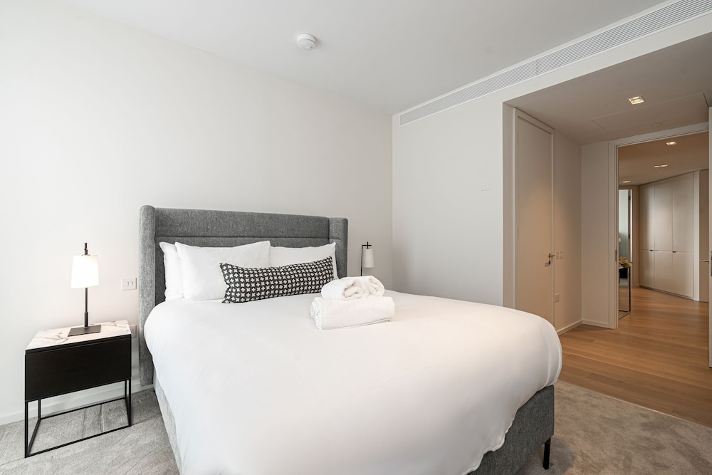 Deluxe Riverside Lejlighed Med Udsigt Over Byen, Billede 16
