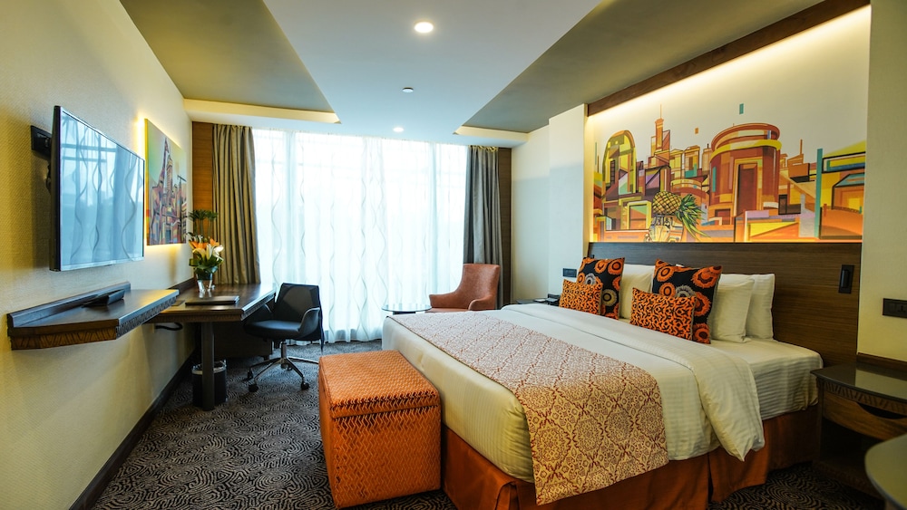 Panafric Deluxe Queen Room