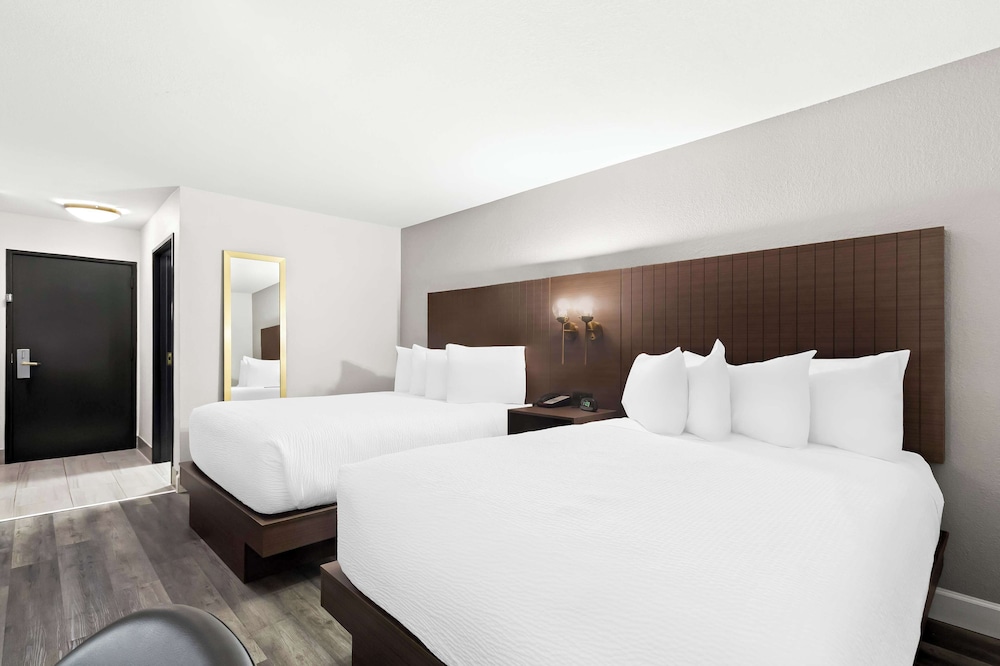 Standard Room, 2 Queen Beds, Non Smoking, Refrigerator & Microwave photo 2