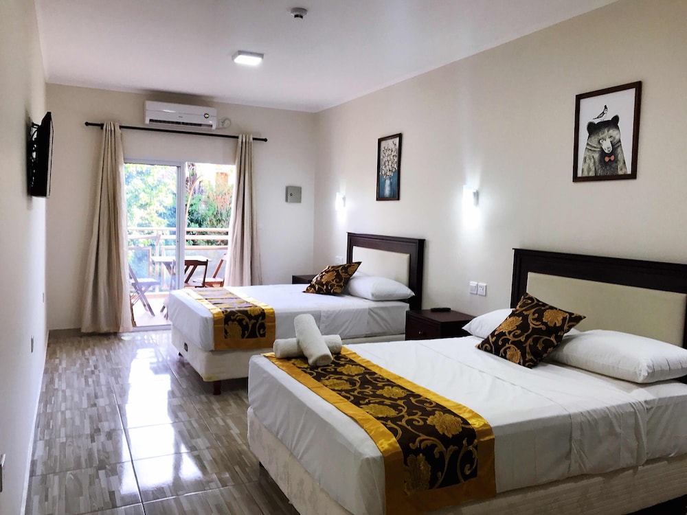 Superior Double Room, 2 Double Beds, Balcony
