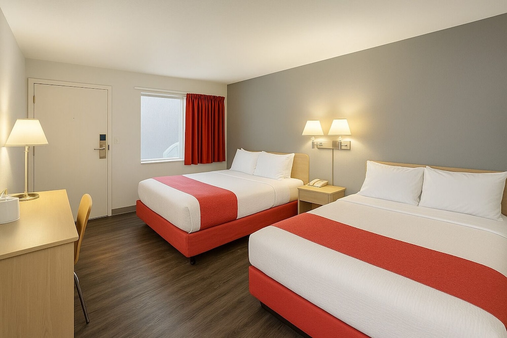 Standard Room, 2 Double Beds, Non Smoking, Kitchenette - Photo 1