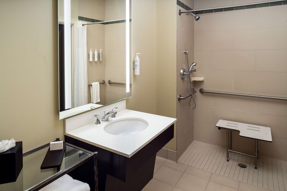 Suite, 1 King Bed, Accessible (Mobility & Hearing, Roll-in Shower) - Photo 5