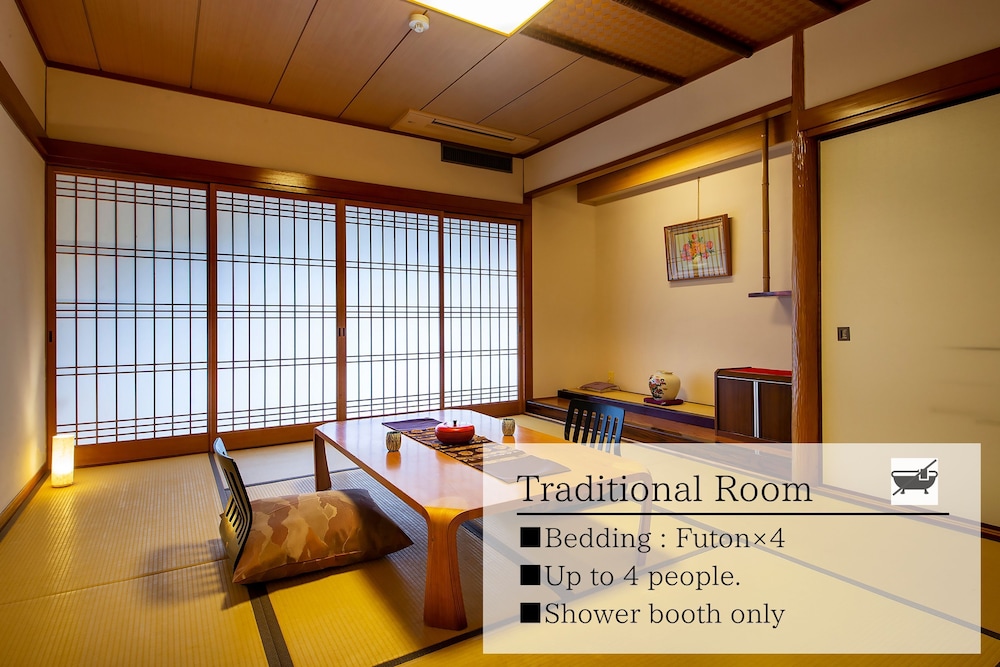Traditional Room (Japanese Style Room, Halfboard, Onsen Pass Included)