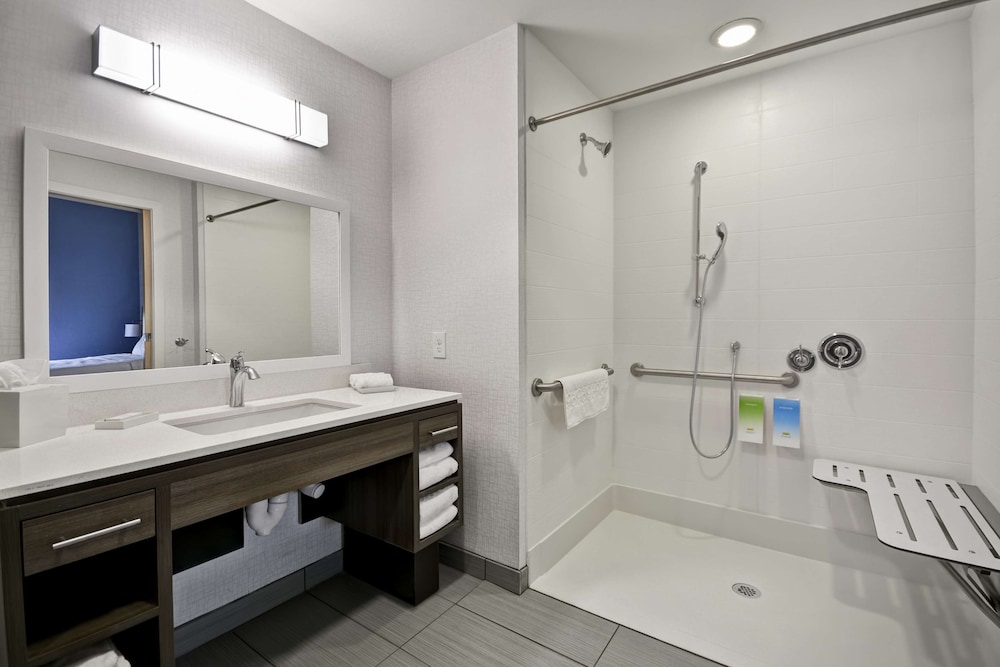 Suite, 1 King Bed, Accessible (Mobility & Hearing, Roll-in Shower)
