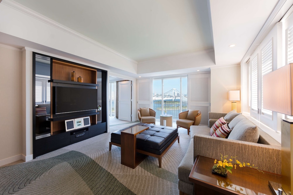 Twin Deluxe Terrace Suite - Non-Smoking - 80sqm - Terrace with Whirlpool - Reinbow bridge and Tokyo Twin Deluxe Terrace Suite - Non-Smoking - 80sqm - Terrace with Whirlpool - Reinbow bridge and Tokyo